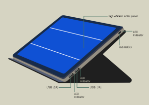 Solartab – The Premium Solar Charger For Tablets & Phones Launches A Pre-Sale Website