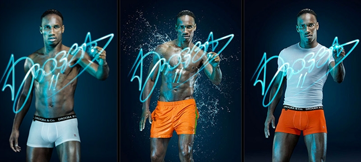 Didier Drogba Launches The Drogba & Co. By HOM Underwear Range In Ivory Coast